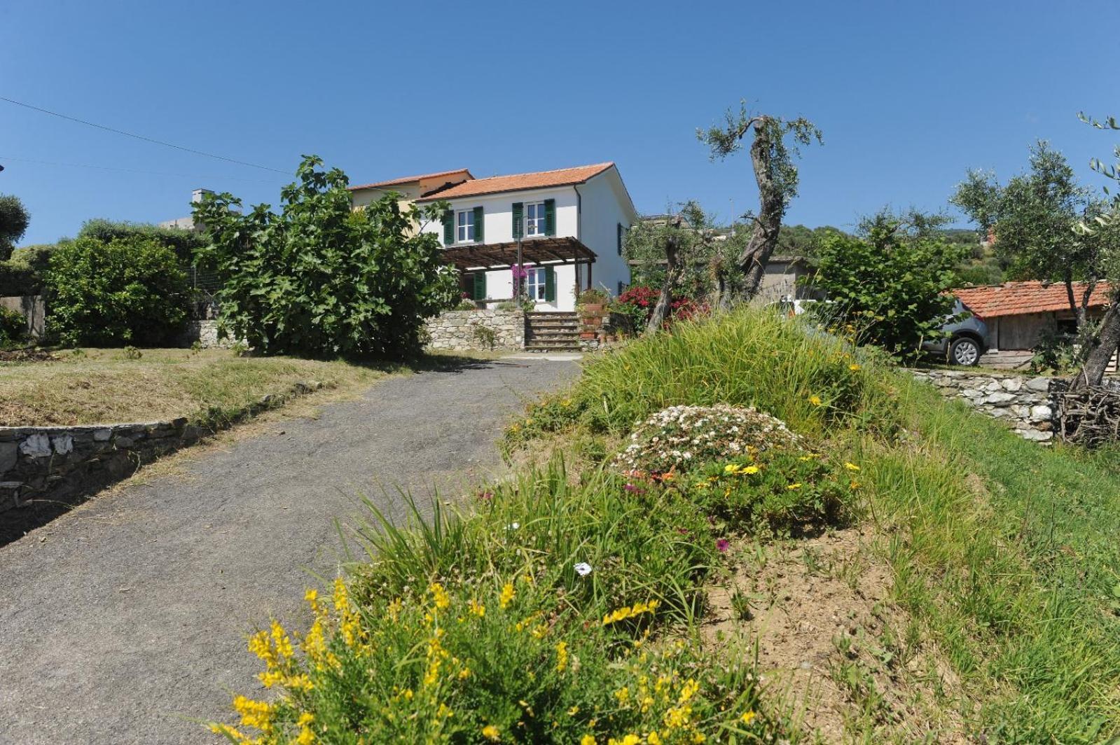 Vila Casa Franguella - Uliveto Sul Mare Lavagna Exteriér fotografie